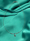 Colier Otel si Blue Topaz