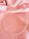 Colier din Diamant Brut cu Argint