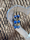 Cercei din Otel Inoxidabil cu Lapis Lazuli si Hematit - Mayris Gems