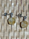 Cercei Argint cu Citrin - Mayris Gems
