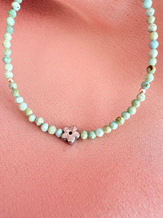 Bratara din Turquoise Natural si Hematit