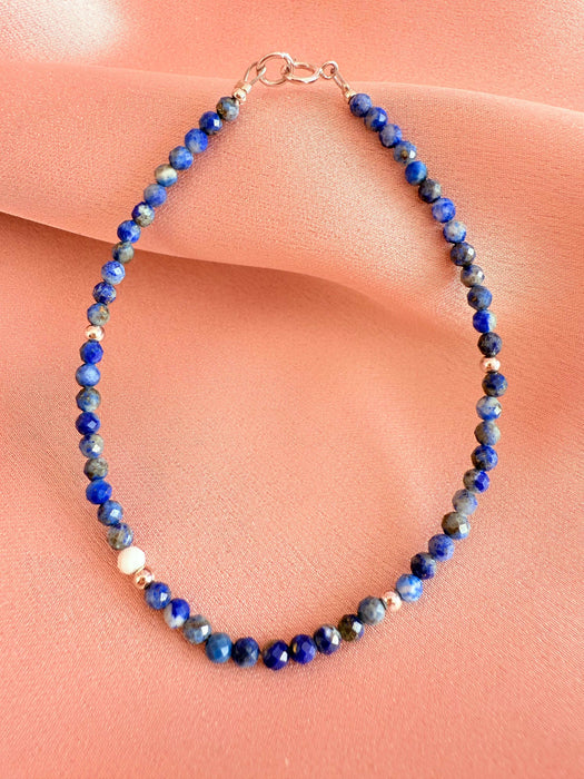 Bratara din Lapis Lazuli si Argint