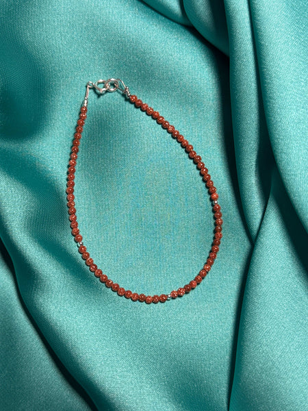 Bratara din Goldstone si Argint