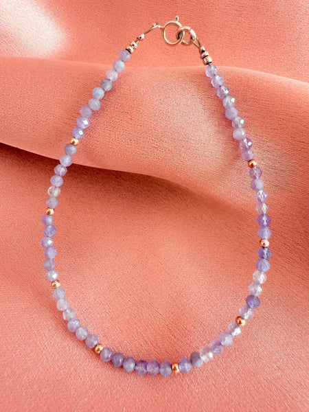 Bratara din Tanzanite si Argint