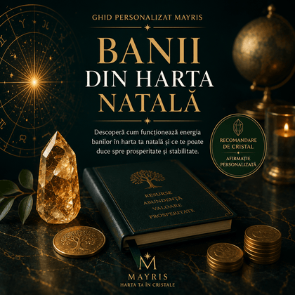 MAYRIS ✧ Harta ta in Cristale Banii din harta natală