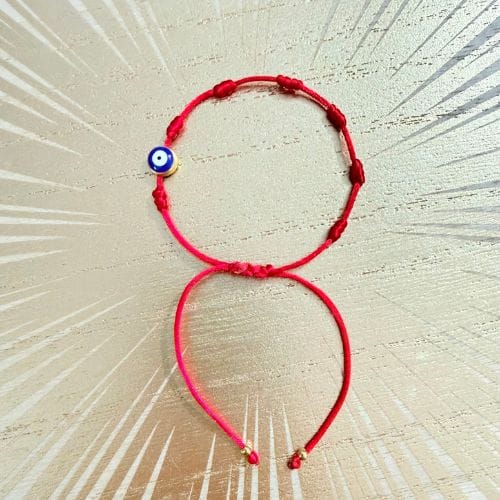 MayrisGems By Ana Brățară cu 7 Noduri & Evil Eye – Protecție Energetică