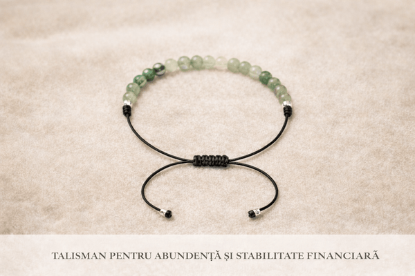 MayrisGems By Ana bratara personalizata abundenta si stabilitate financiara Talisman pentru Abundență și Stabilitate Financiară